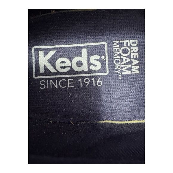 Keds Loafer Shoes Dream Foam Memory Women's 7.5 Tan Denim Slip-on Boat - Picture 6 of 6